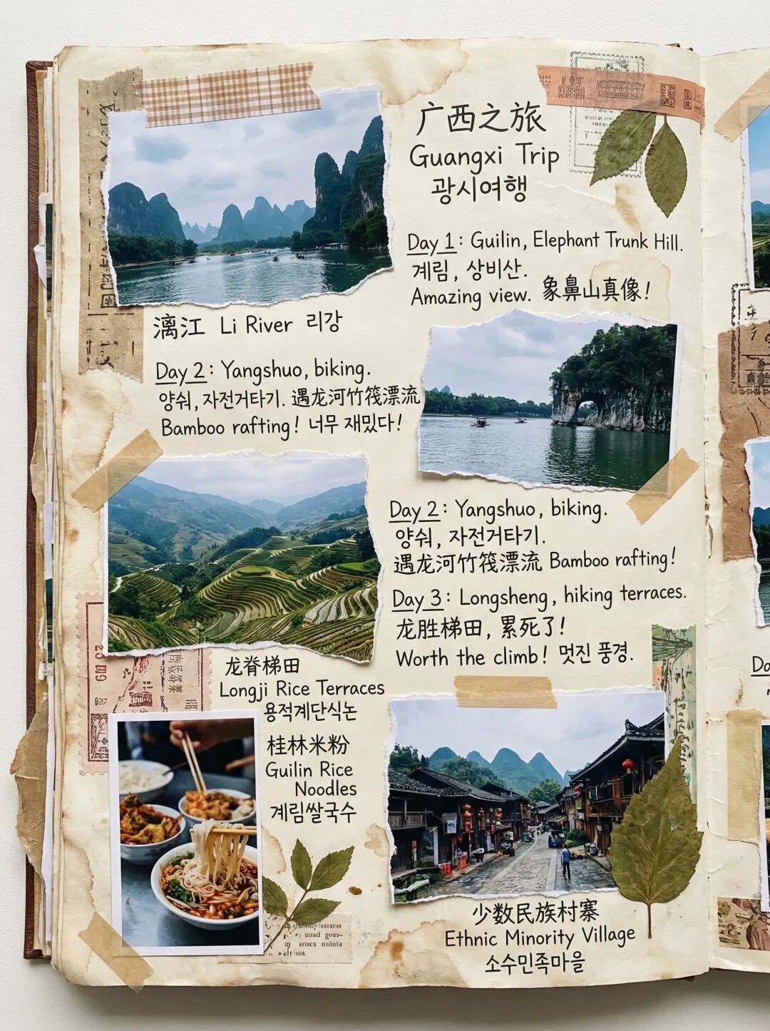 多语言手账